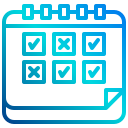 external calendar-communication-xnimrodx-lineal-gradient-xnimrodx icon