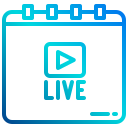 external calendar-content-creator-xnimrodx-lineal-gradient-xnimrodx icon