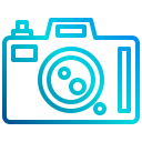 external camera-camping-and-outdoor-xnimrodx-lineal-gradient-xnimrodx icon