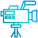 external camera-vdo-production-xnimrodx-lineal-gradient-xnimrodx icon