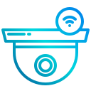 external cctv-intelligence-device-xnimrodx-lineal-gradient-xnimrodx-2 icon