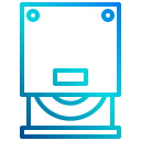 external cd-computer-xnimrodx-lineal-gradient-xnimrodx icon