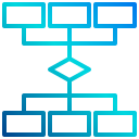 external chart-team-management-xnimrodx-lineal-gradient-xnimrodx icon