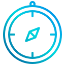 external compass-location-xnimrodx-lineal-gradient-xnimrodx icon