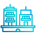 external connection-smart-city-xnimrodx-lineal-gradient-xnimrodx icon
