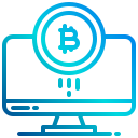 external cryptocurrency-bitcoin-xnimrodx-lineal-gradient-xnimrodx icon