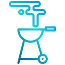 external grill-camping-and-outdoor-xnimrodx-lineal-gradient-xnimrodx icon