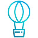 external hot-air-balloon-transport-xnimrodx-lineal-gradient-xnimrodx icon