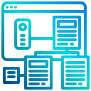 external server-web-hosting-xnimrodx-lineal-gradient-xnimrodx icon