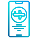external smartphone-avitation-and-airport-xnimrodx-lineal-gradient-xnimrodx icon