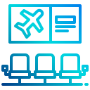 external waiting-room-traveling-xnimrodx-lineal-gradient-xnimrodx icon
