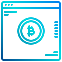 external website-bitcoin-xnimrodx-lineal-gradient-xnimrodx icon