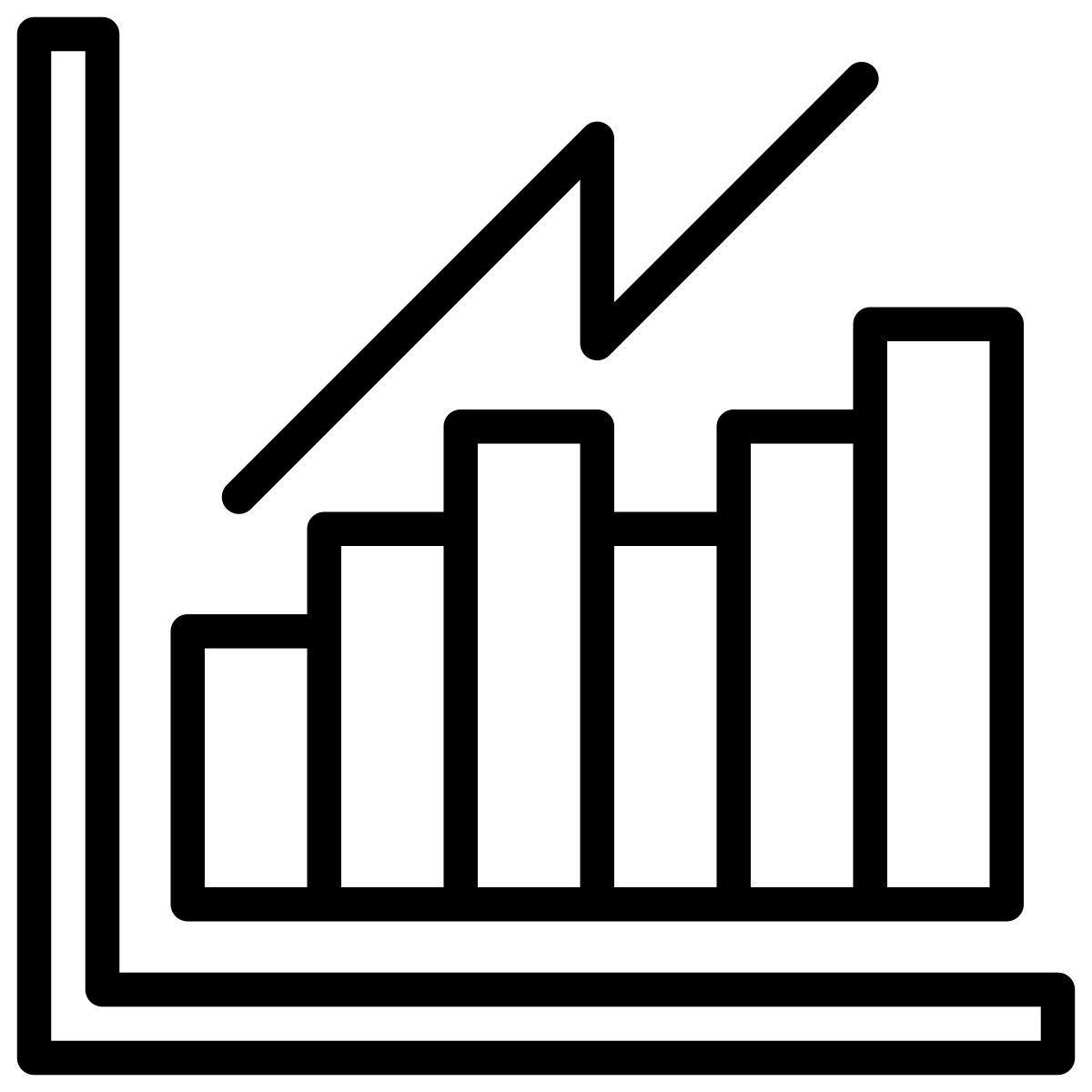 bar graph icon