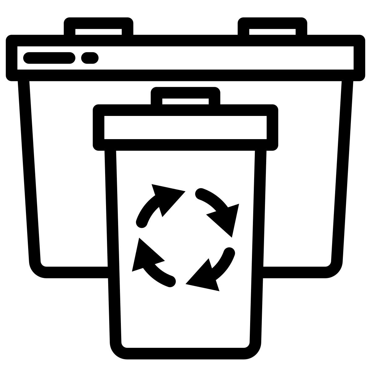 trash bin icon