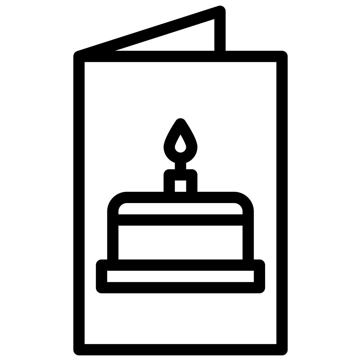 birthday card icon