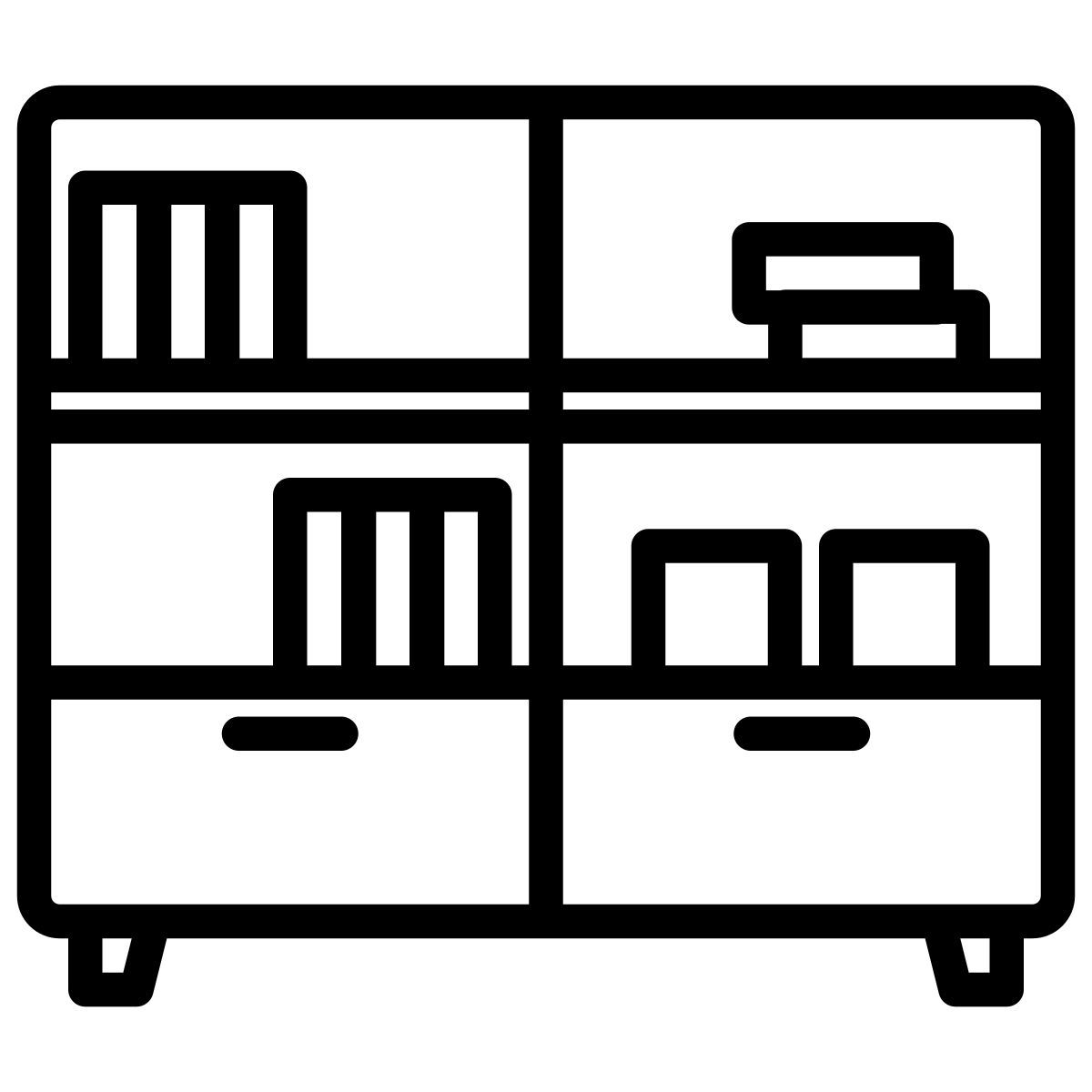 book shelf icon