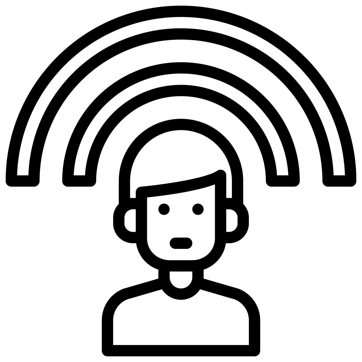 broadcasting icon