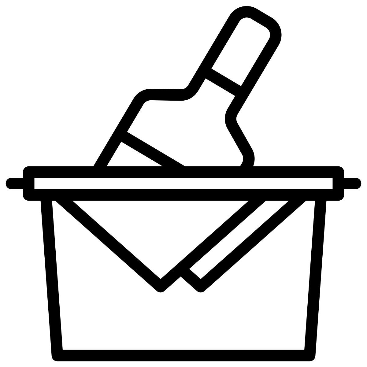 bucket icon
