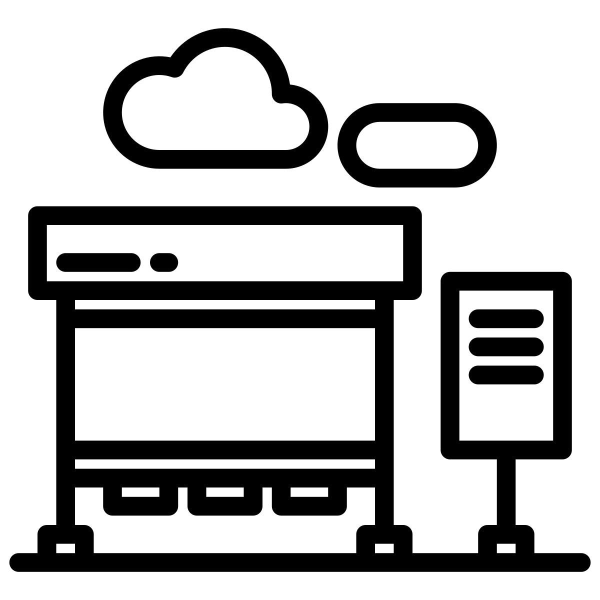 bus stop icon