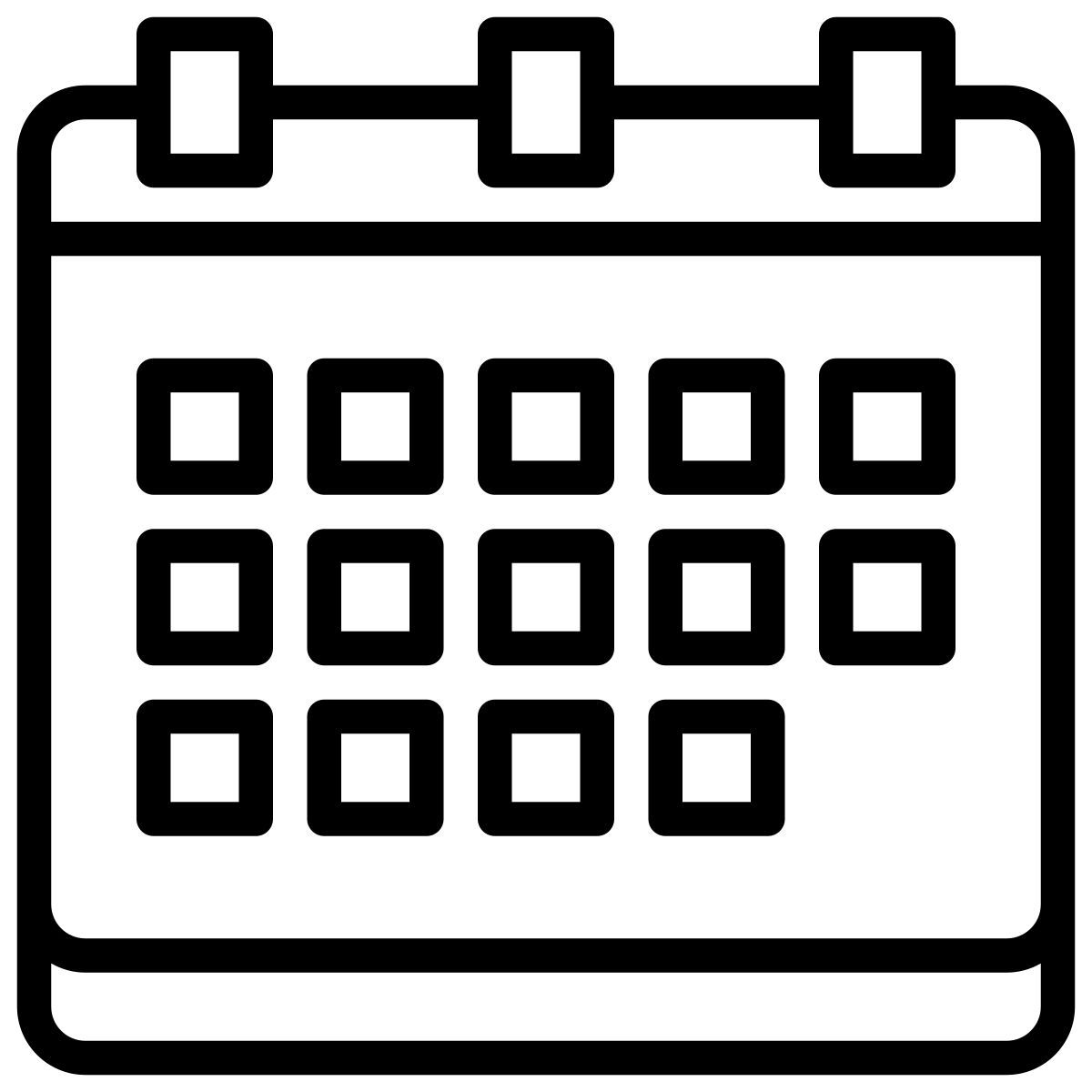 calendar icon