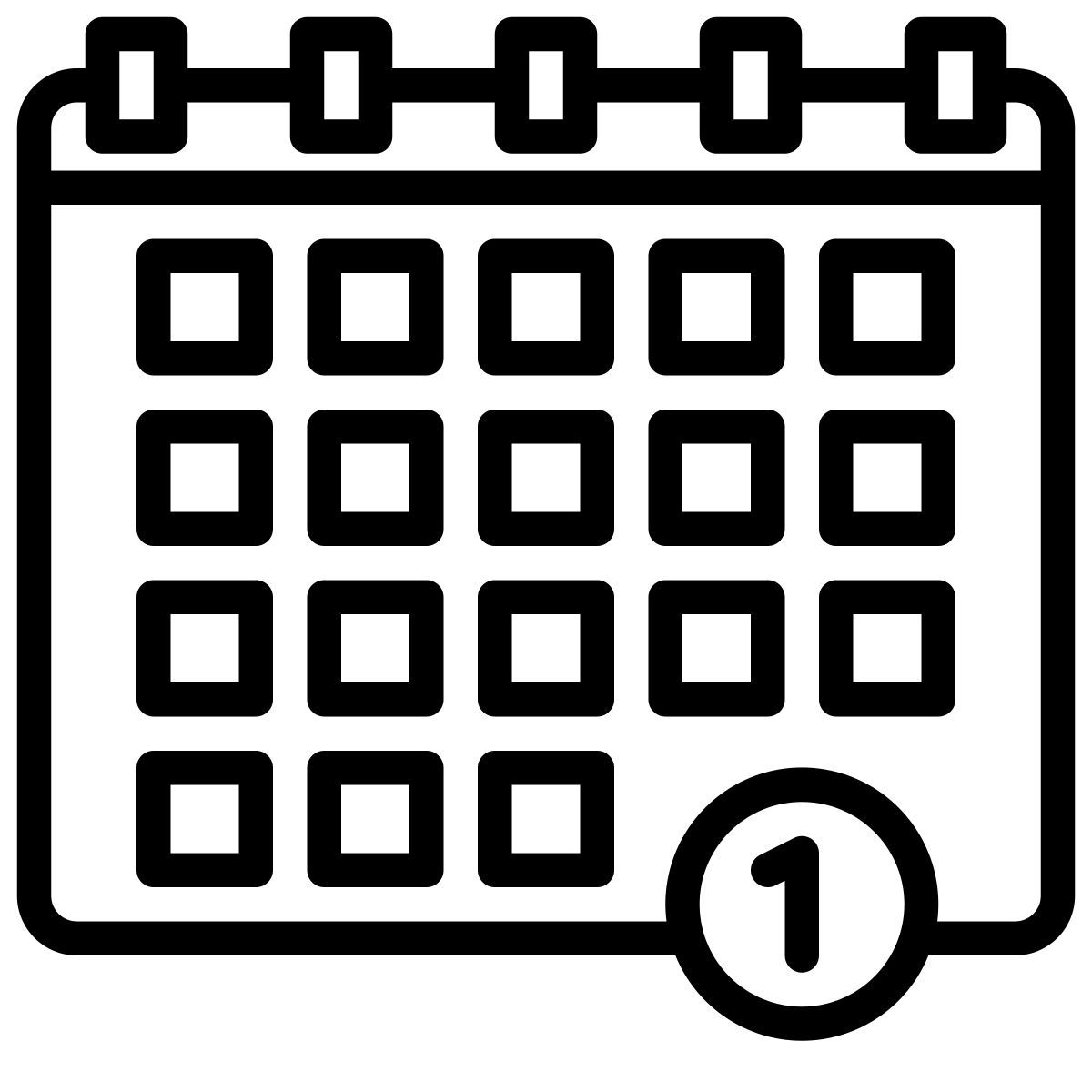 calendar icon