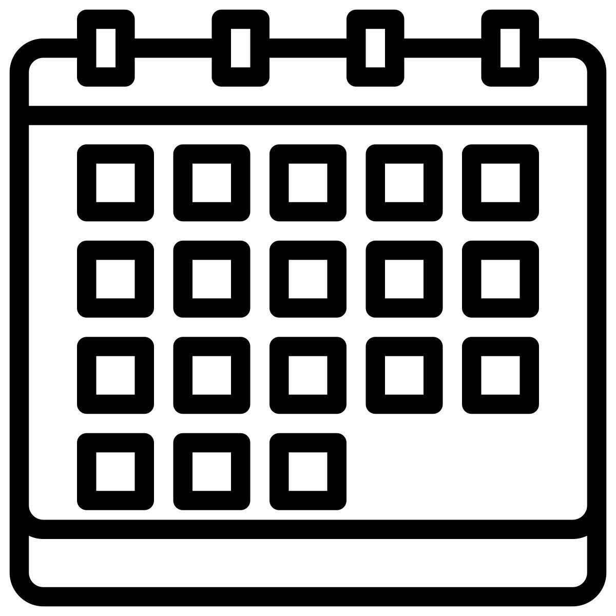 calendar icon
