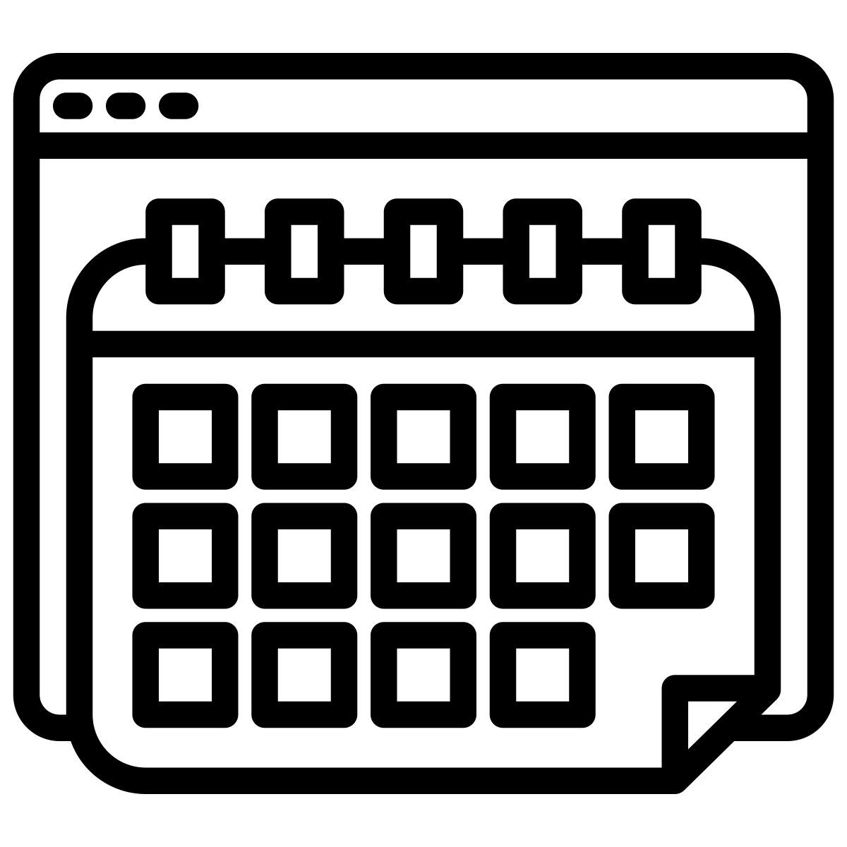 calendar icon
