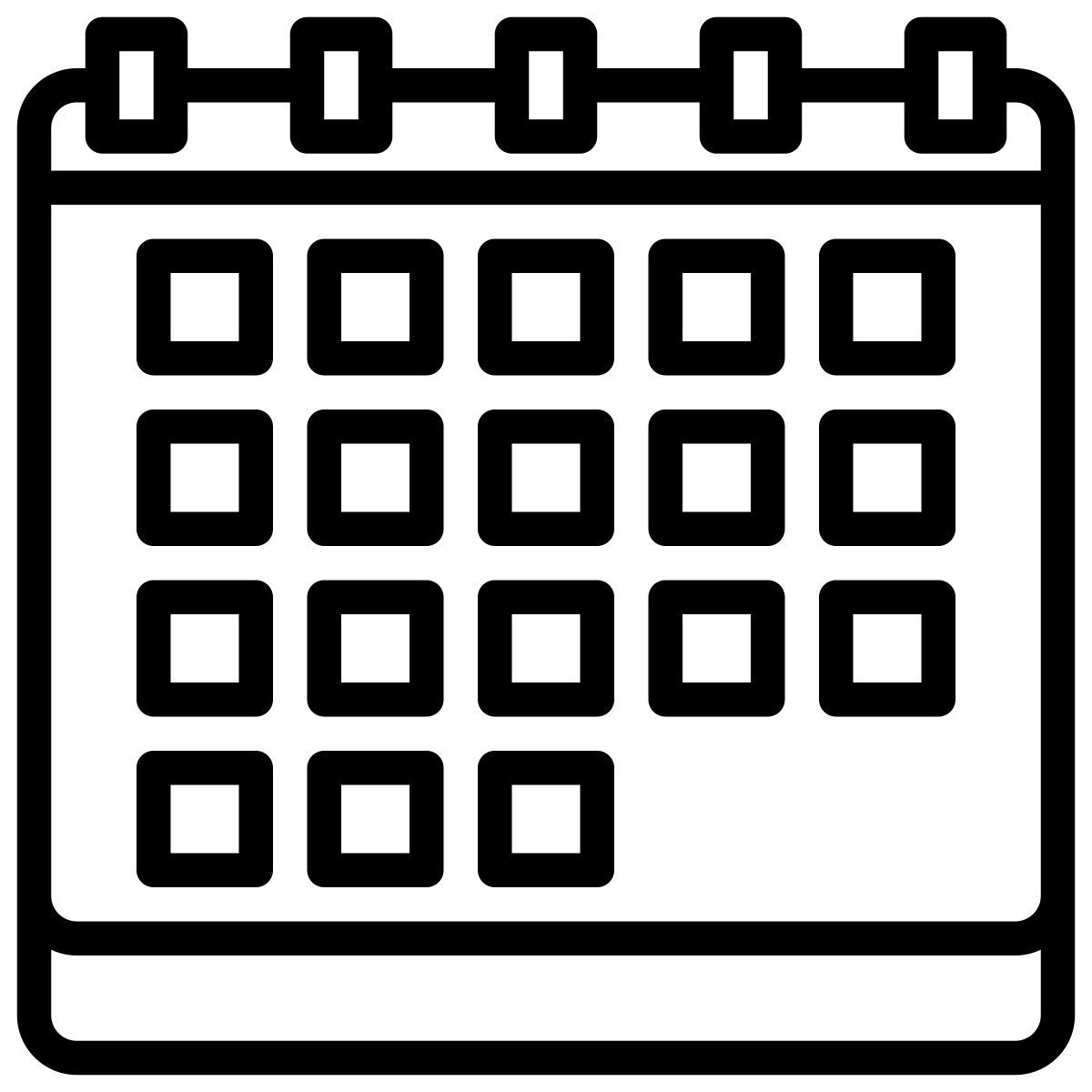 calendar icon