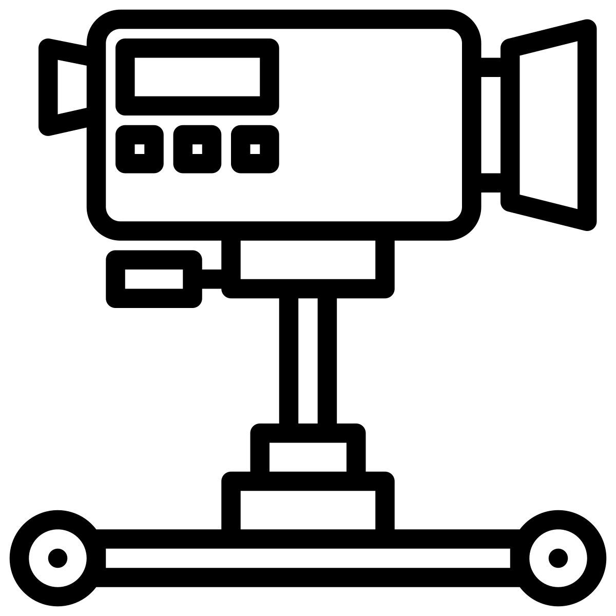 camera dolly icon