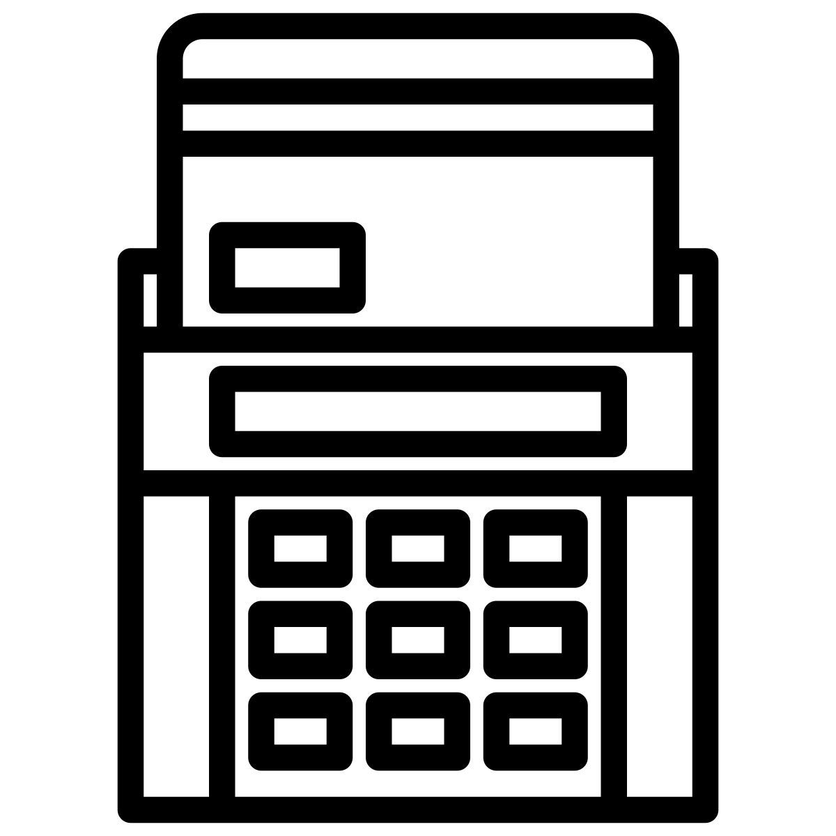 tarjeta en uso icon