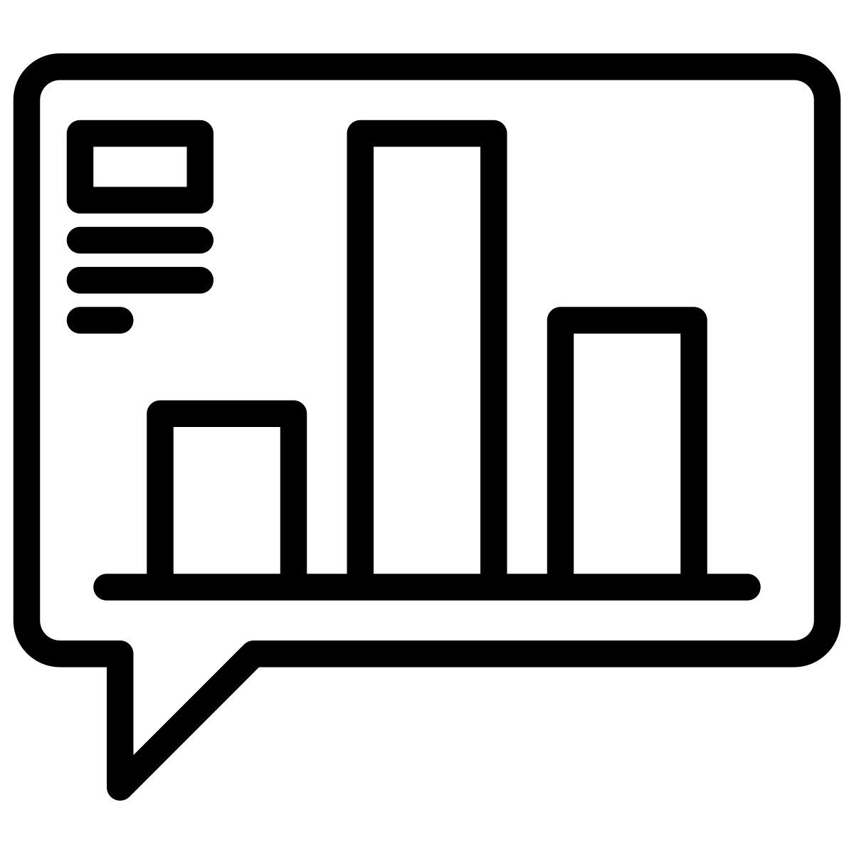 chart icon