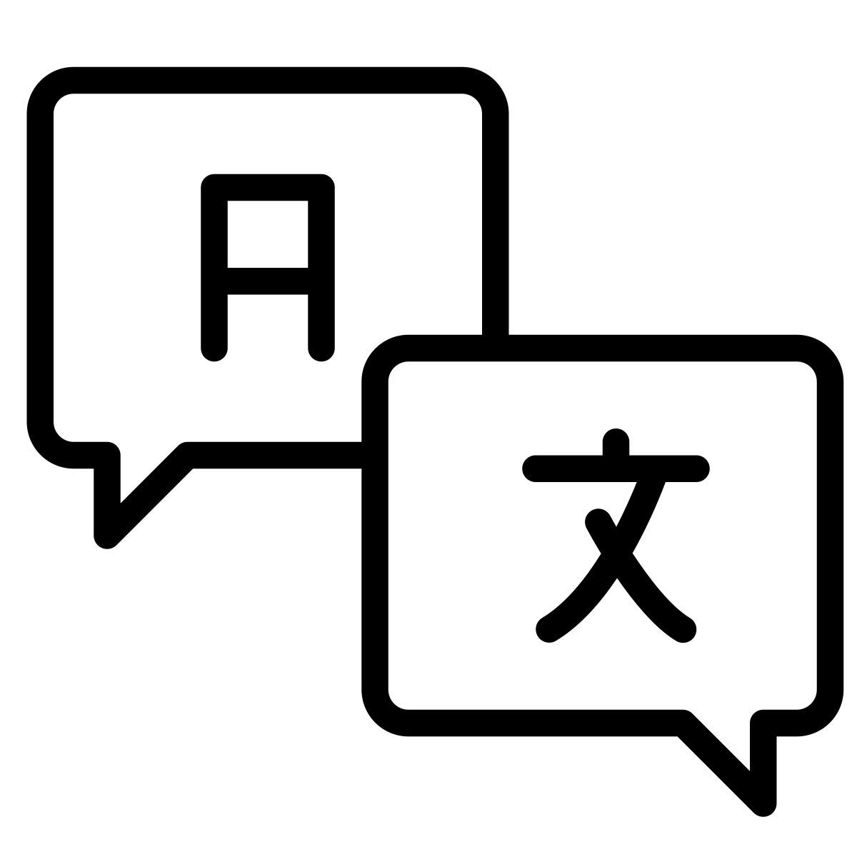 chat bubble icon