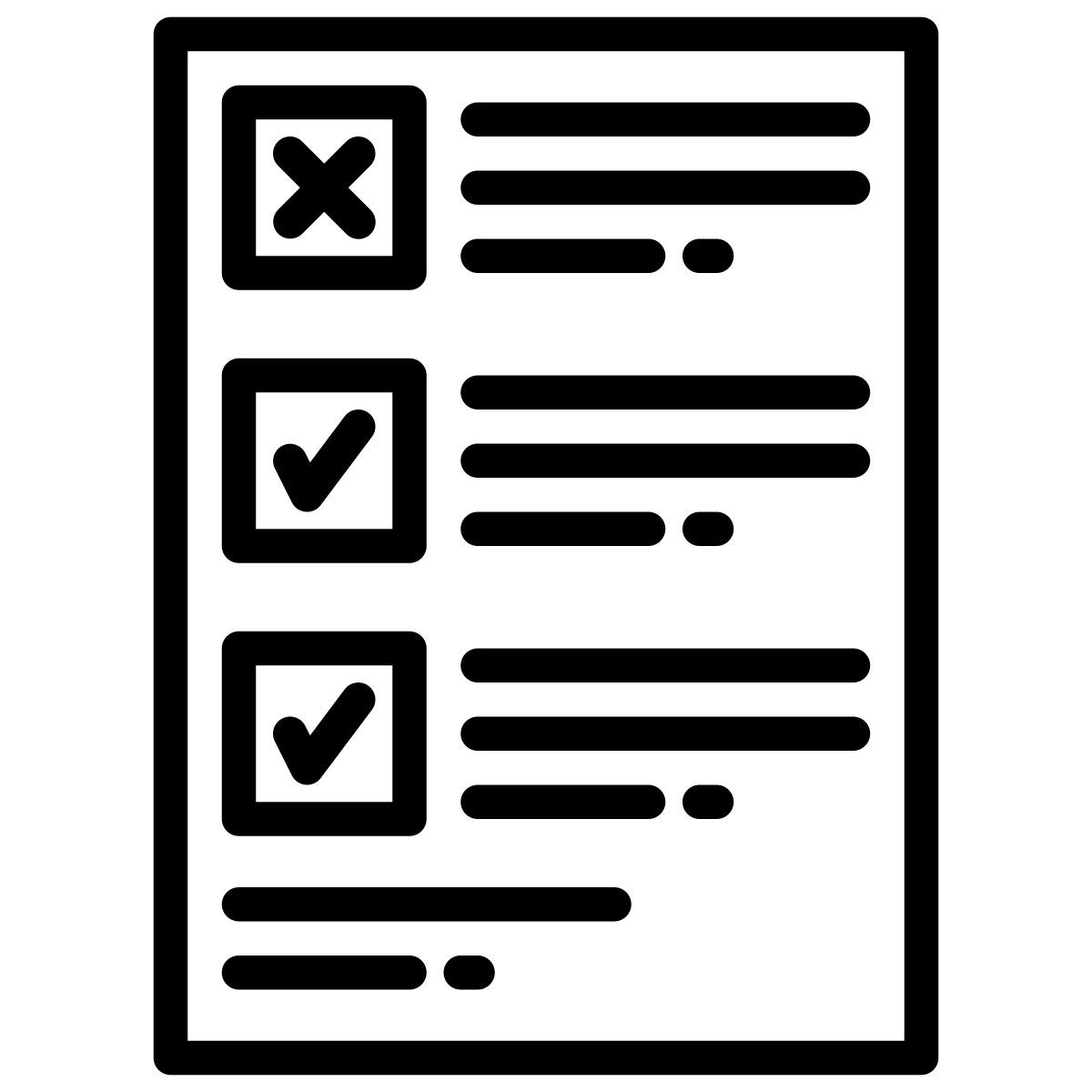 checklist icon