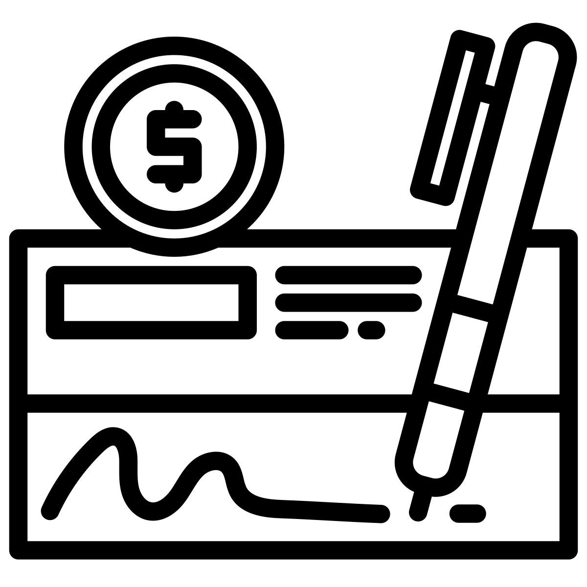 cheque icon