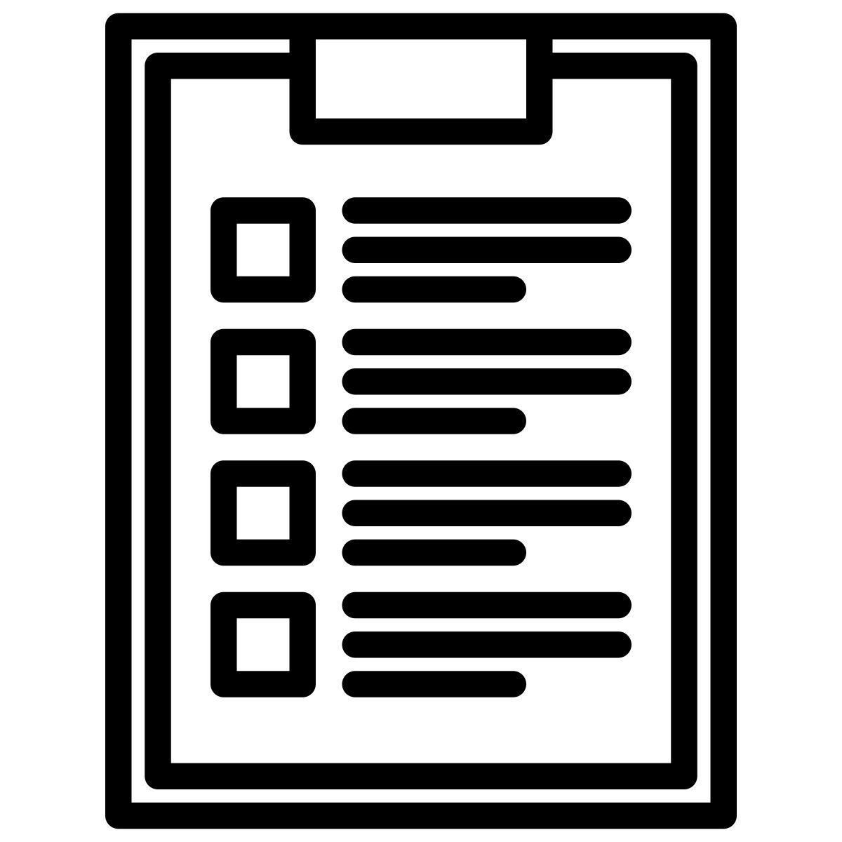 clipboard icon