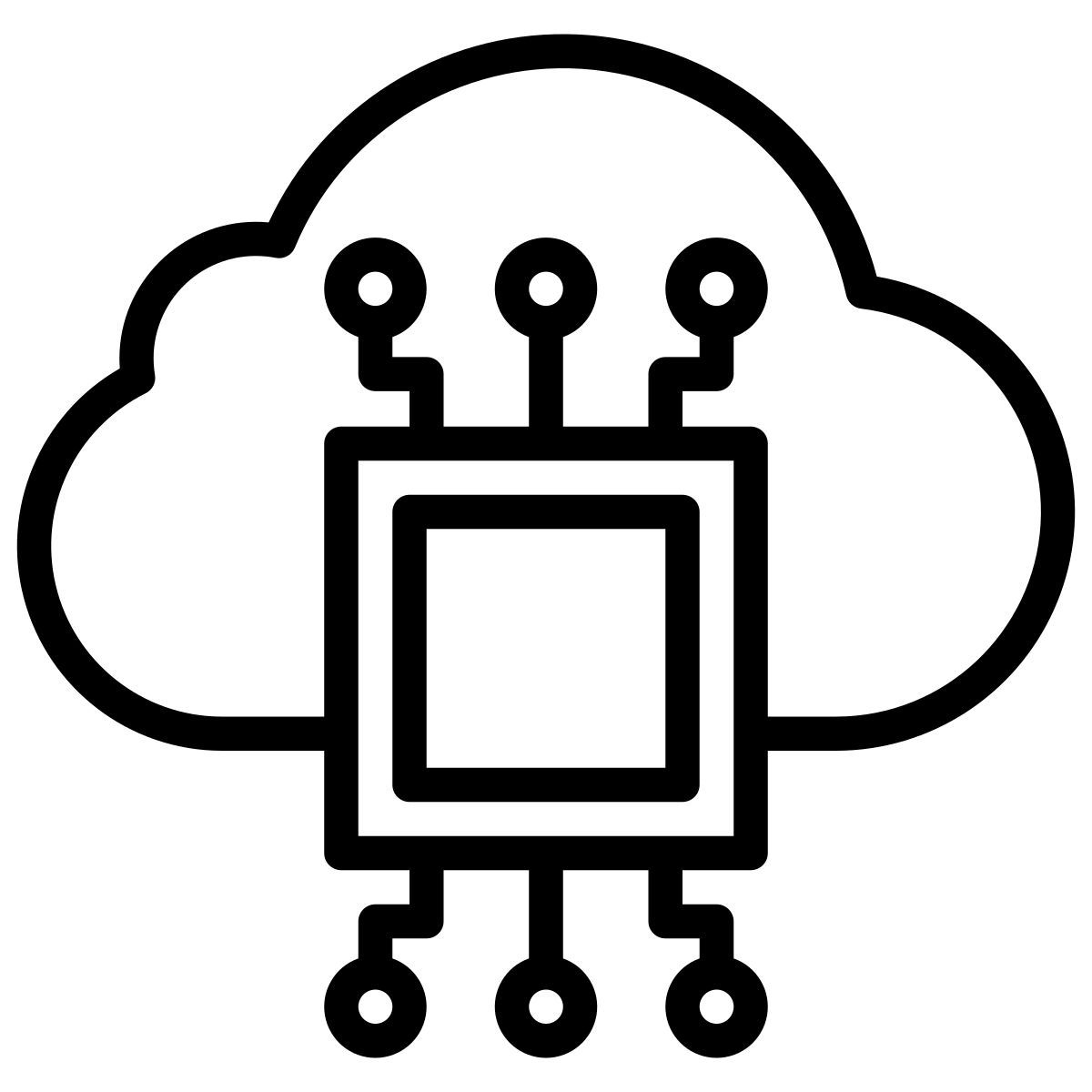 cloud computing icon
