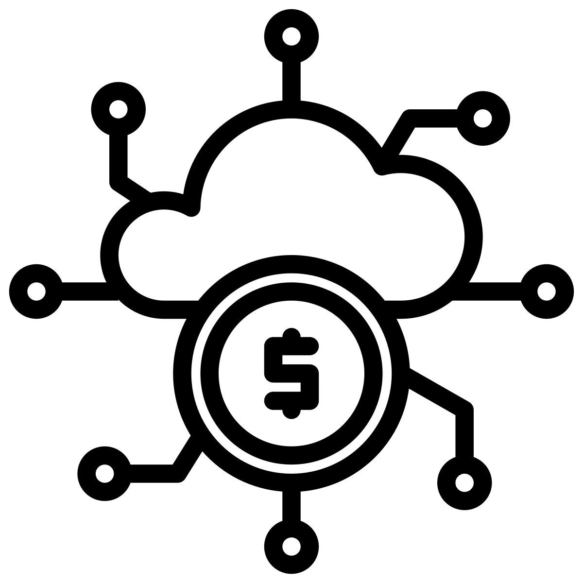 cloud computing icon