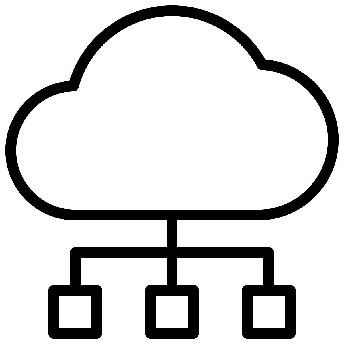 cloud data icon