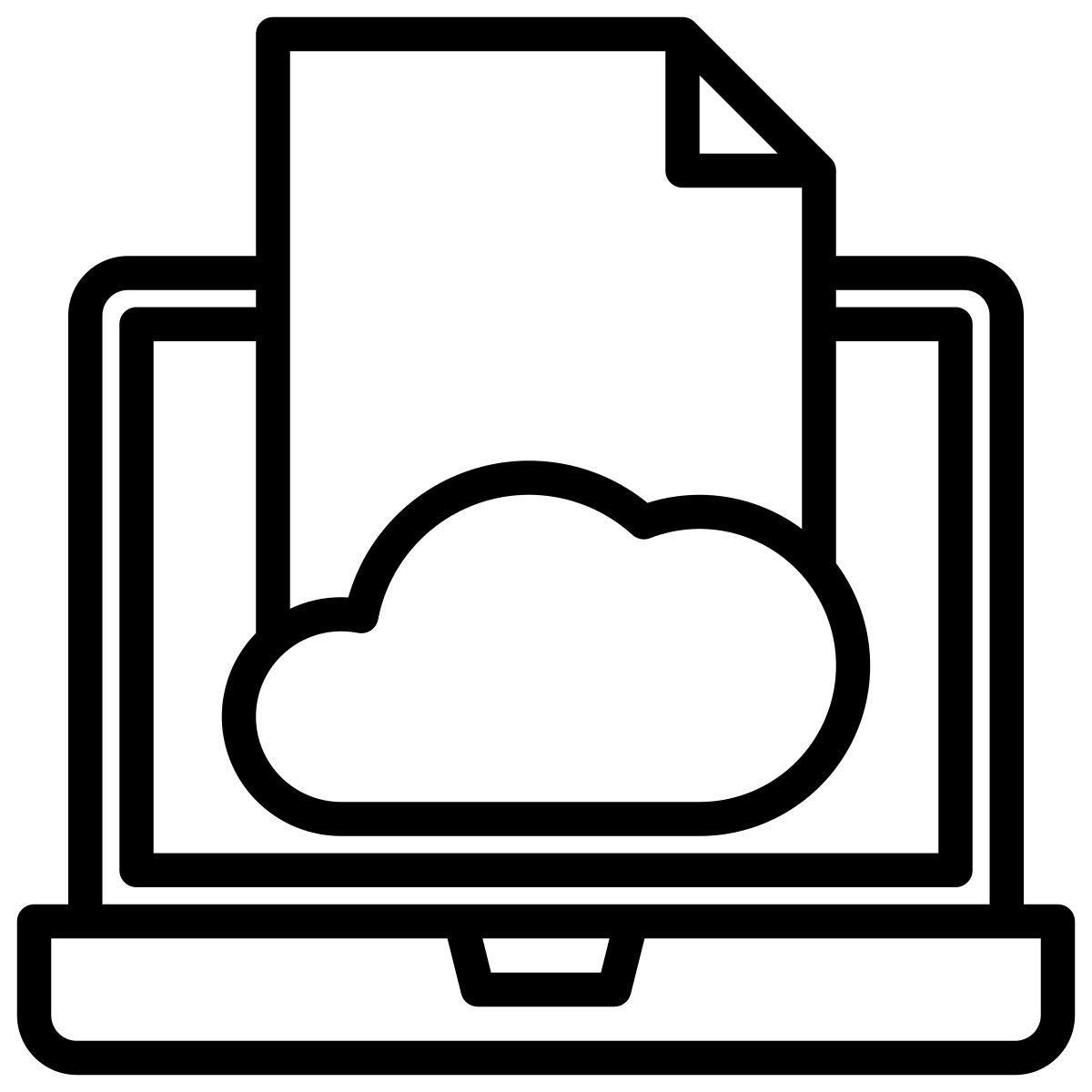 cloud data icon