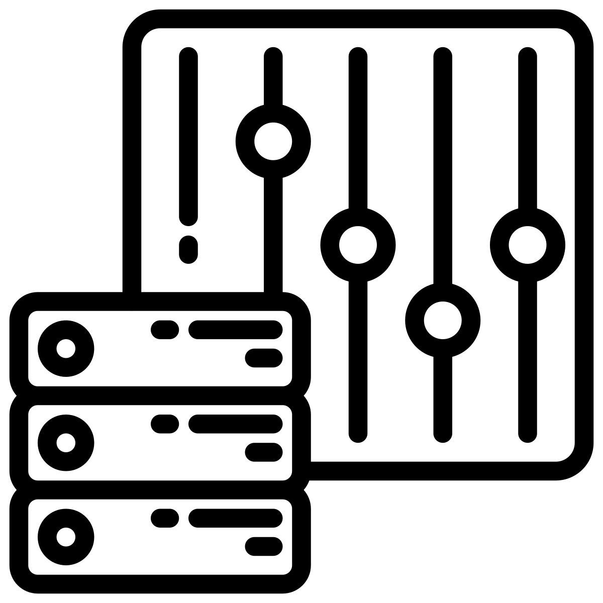 control panel icon