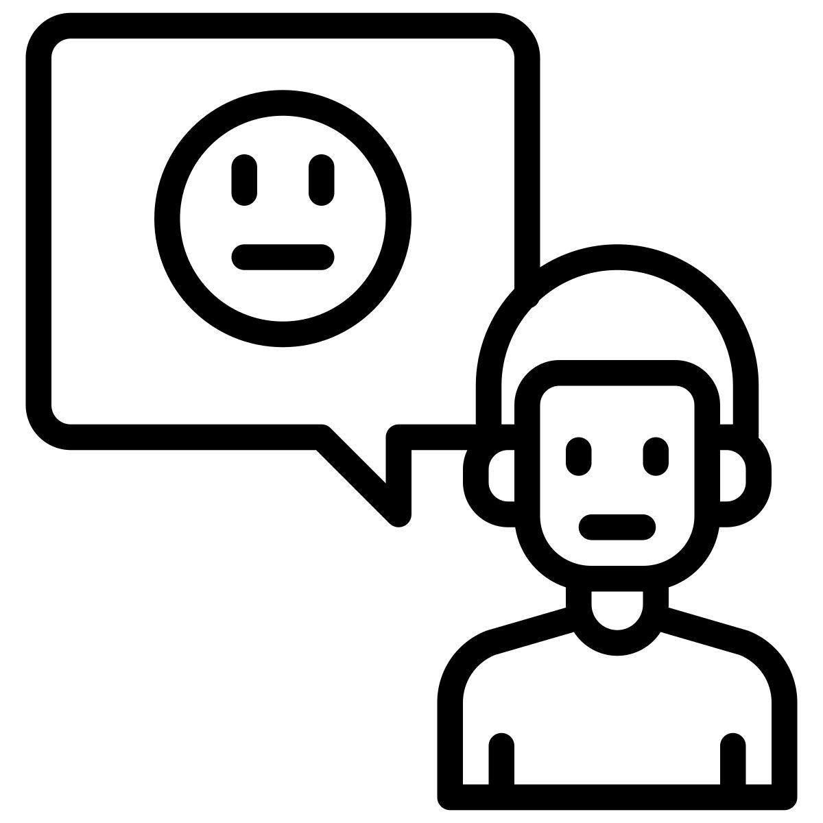 customer satisfaction icon