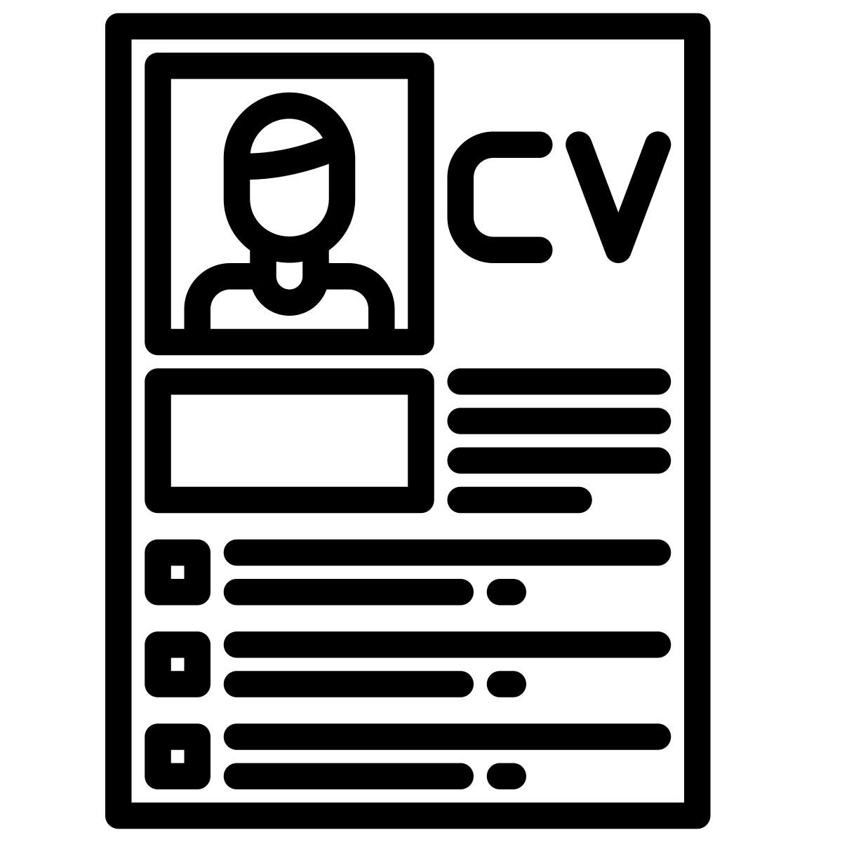 cv icon