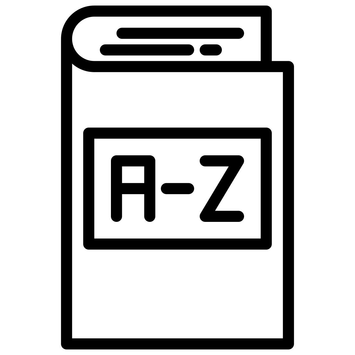 dictionary icon