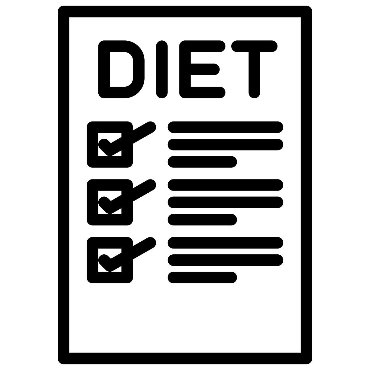 diet icon
