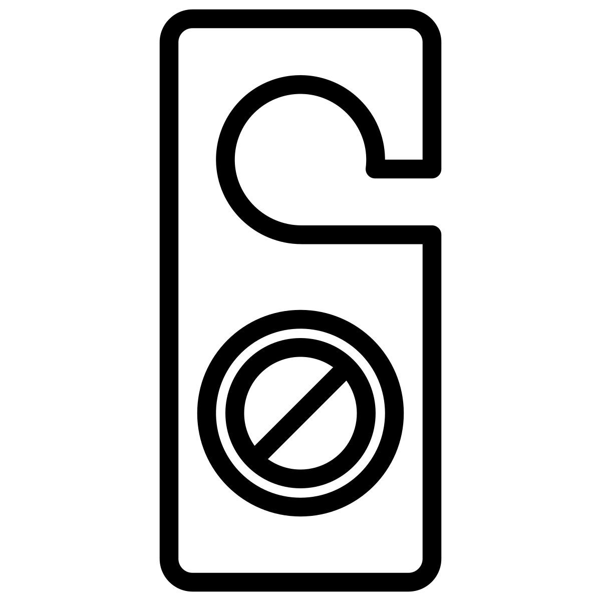nicht stören icon