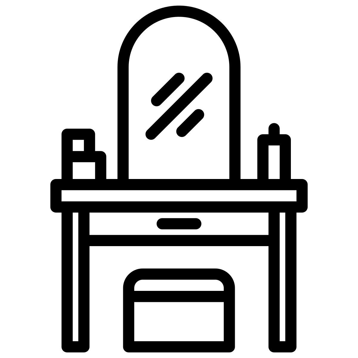 dressing table icon