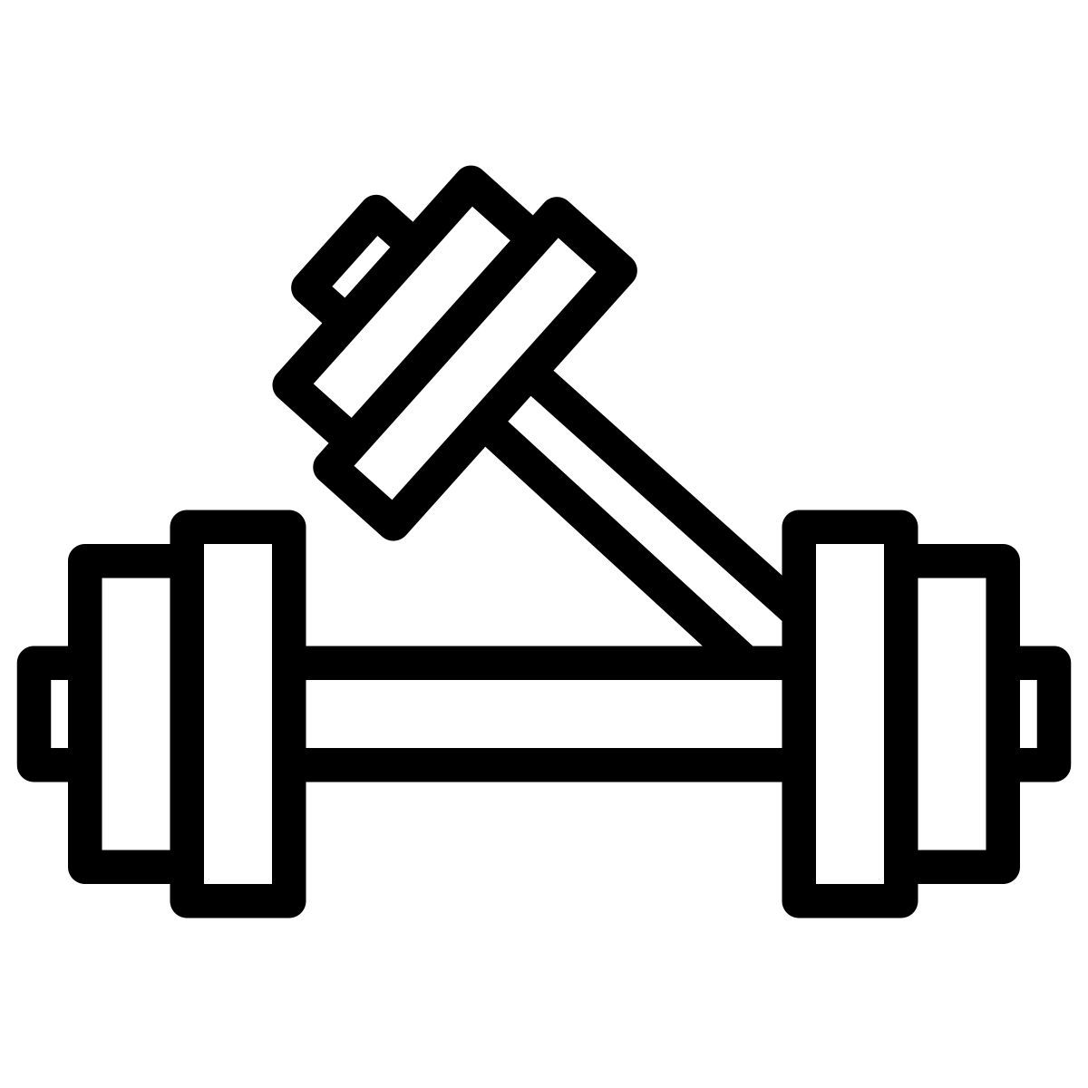 dumbbell icon