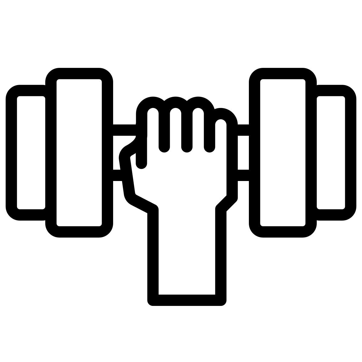 dumbbell icon