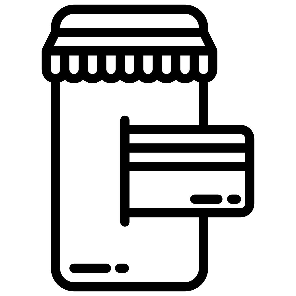 commercio elettronico icon