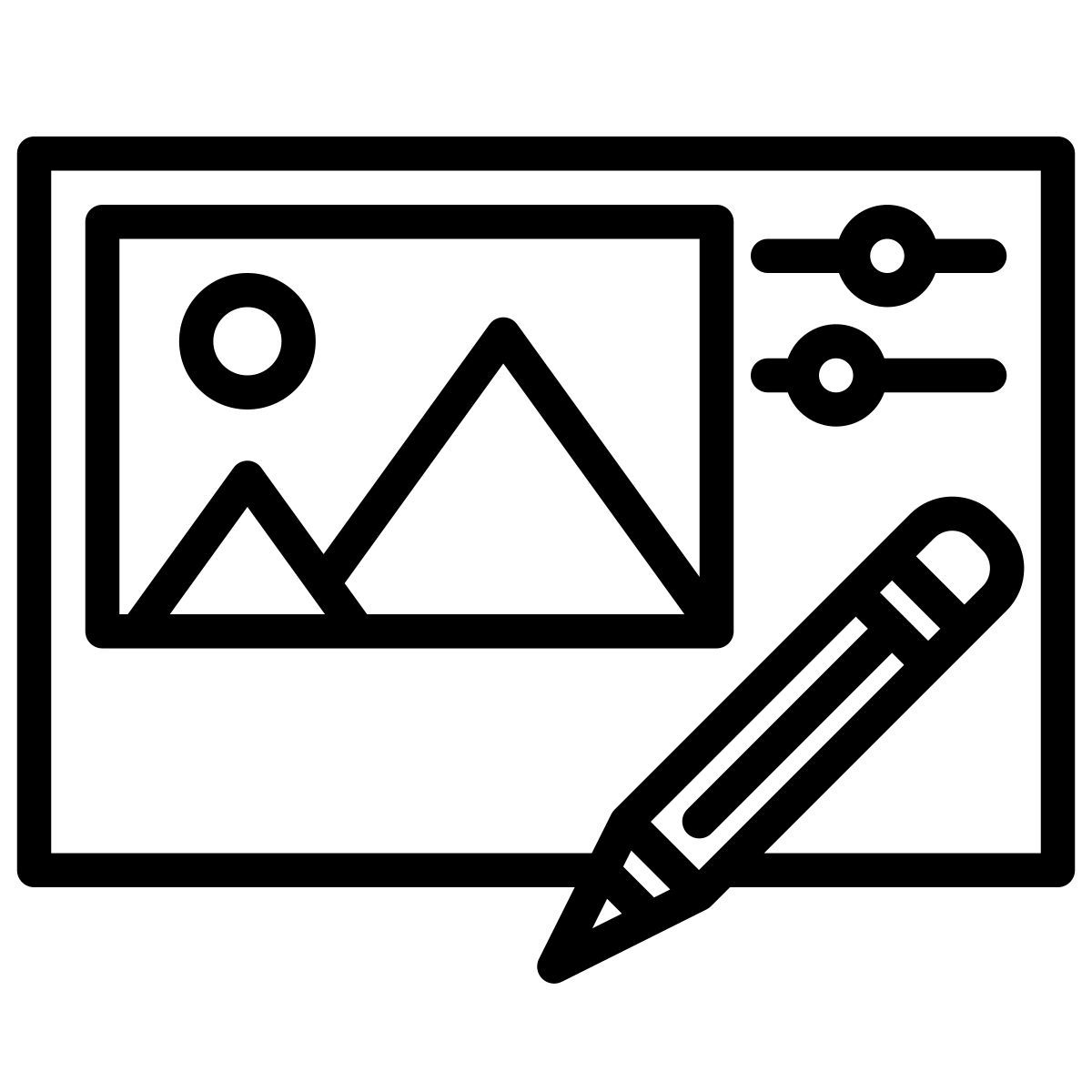 edit image icon